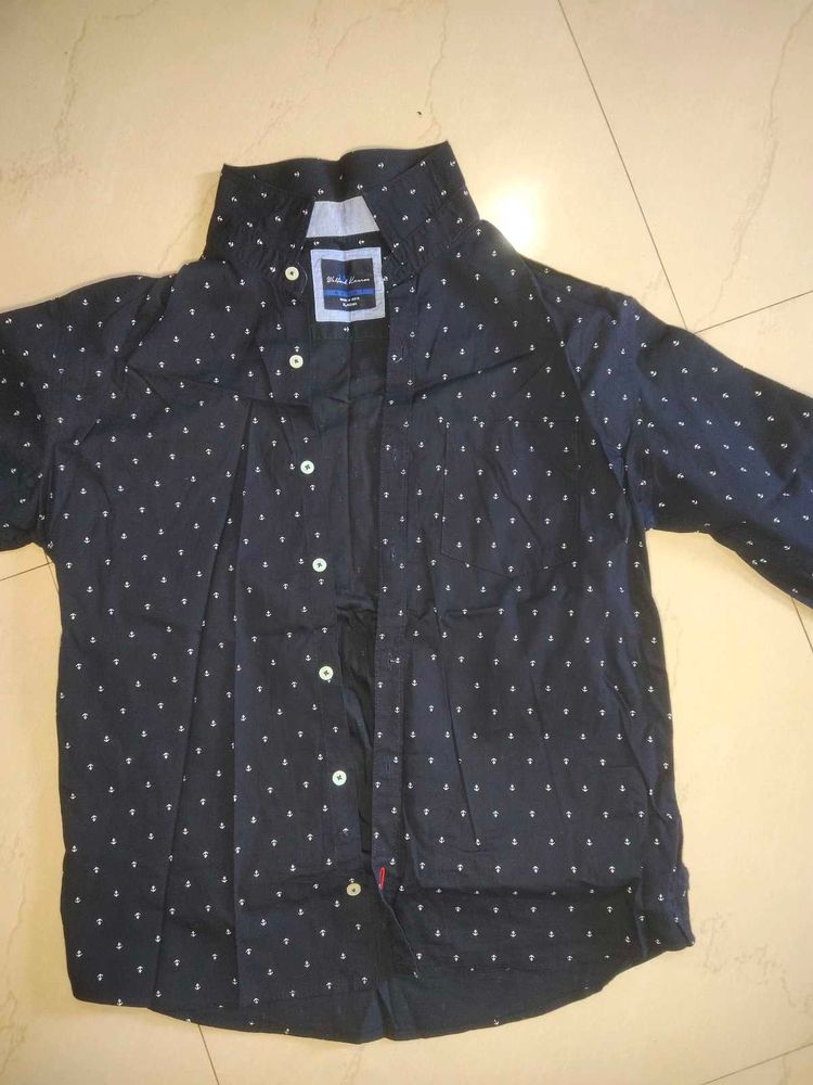 Navy Blue Shirt