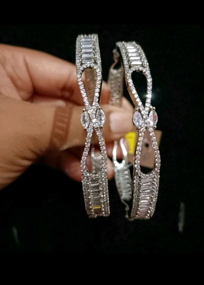 Sparkling ad Bangle Set