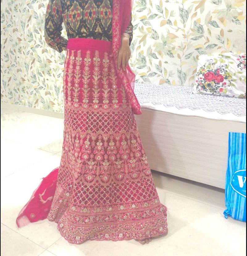 Unstitched Beautiful Lehenga
