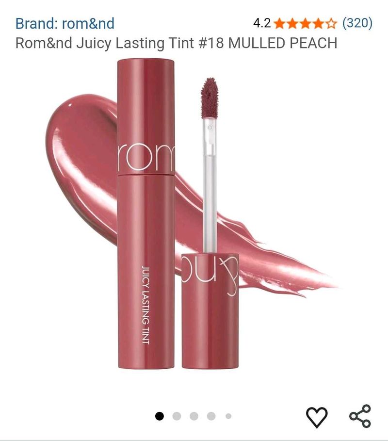 Rom&amp;nd Juicy Lasting Tint #18