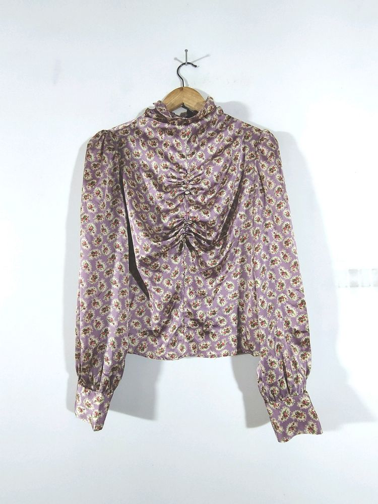 Zara Satin Top