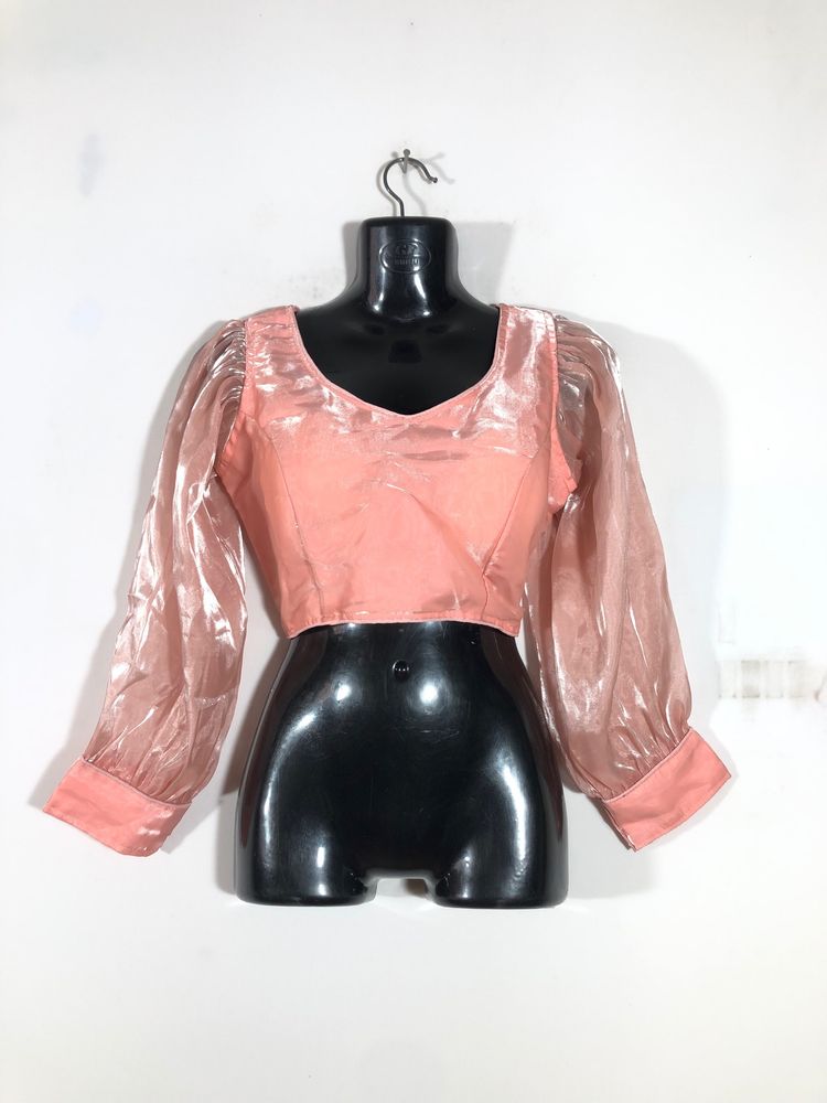 Peach Princess Cut Blouse (Women’s)