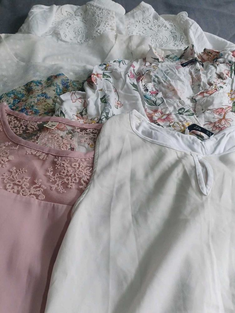 Set Of 5 Tops For Summer