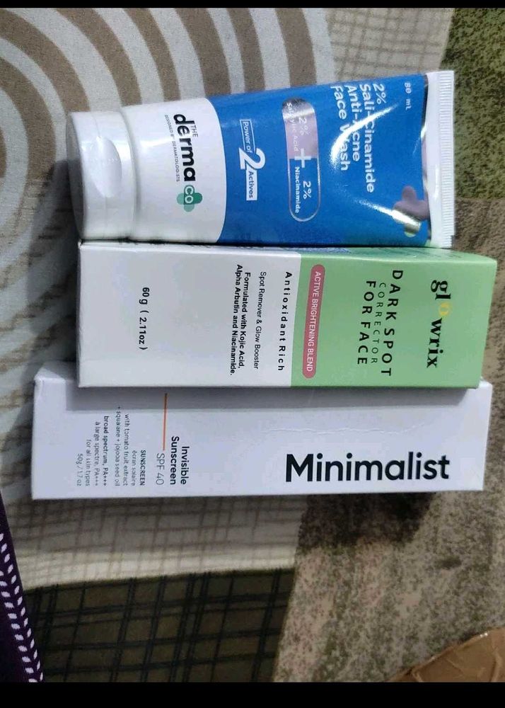 Combo Of Brand New Seal Pack Skincare Kit No Coin