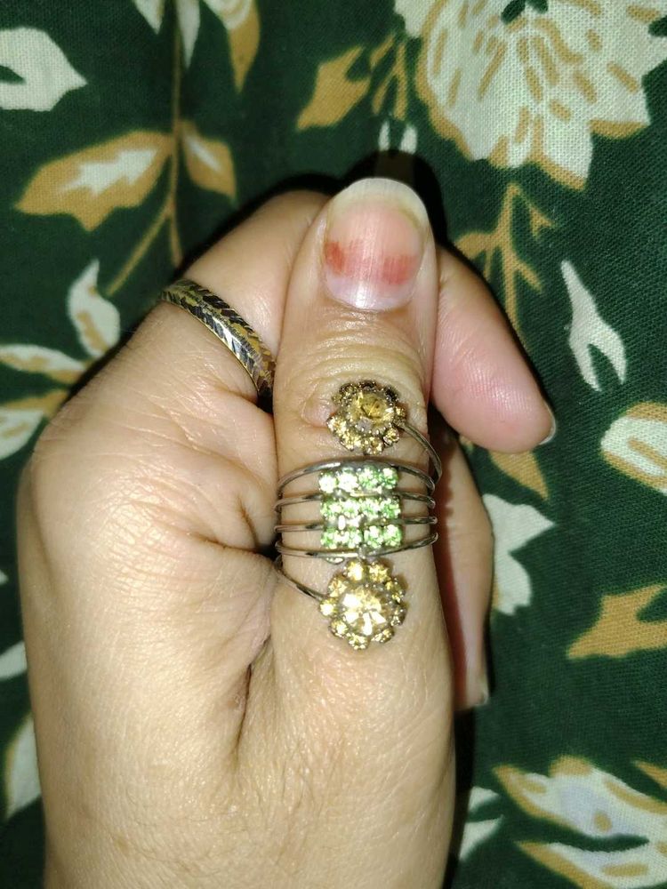 Multicolored Finger Ring
