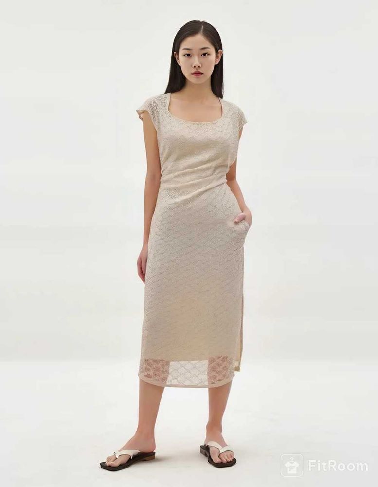 Elegant Midi Dress XL To XXL