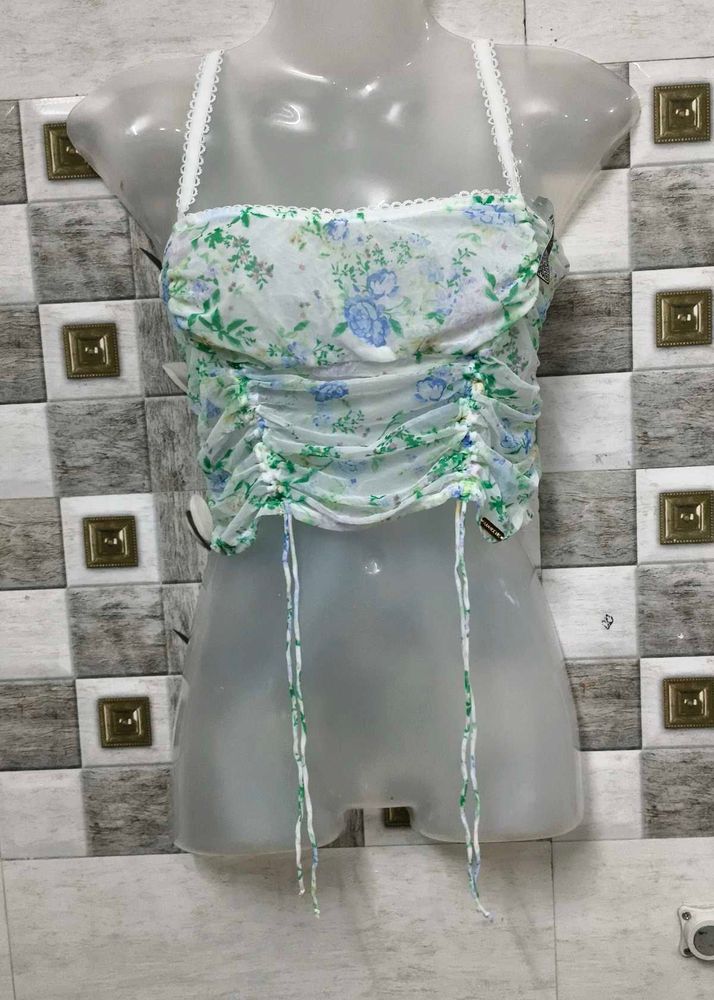 DAMN CUTE RUCHED TOP