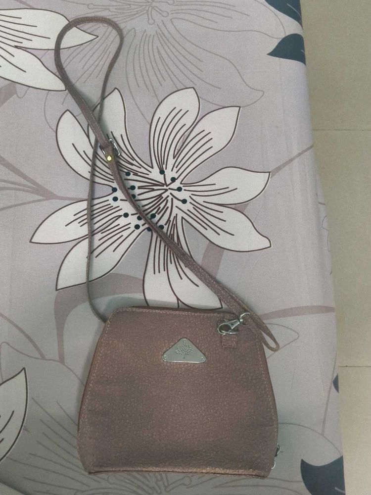 Taupe Crossbody Bag