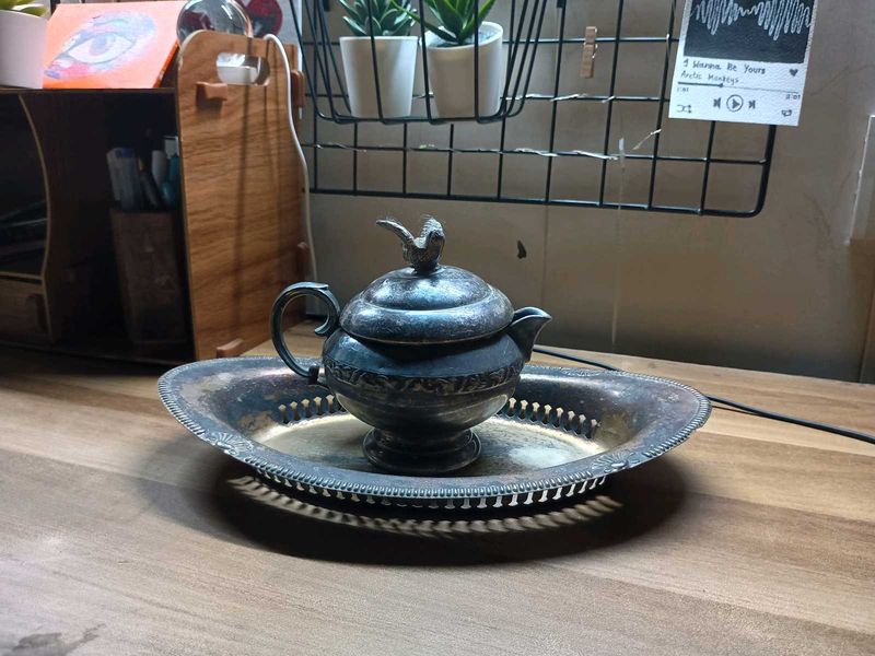 Vintage Silver Plated Tray