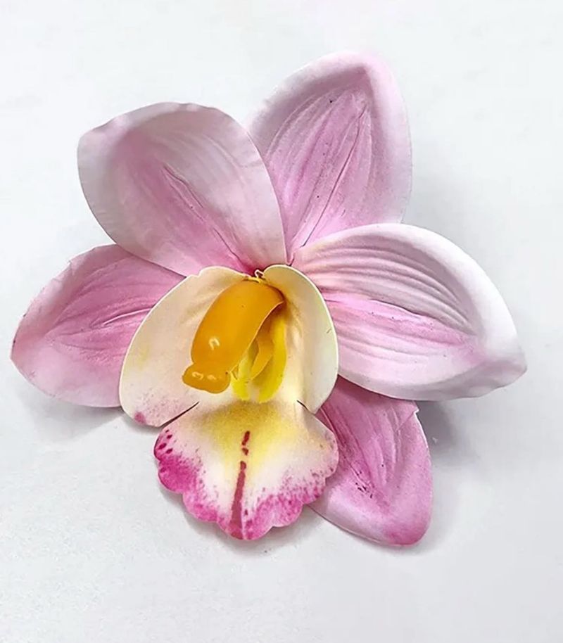 Blush Pink Lily Hair Clip