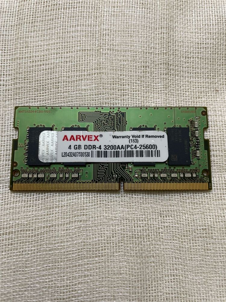 AARVEX 4GB DDR4 RAM For Laptop Computer PC