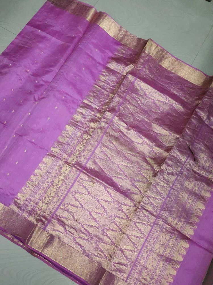 Pure Kanchi Pattu Saree With Blouse