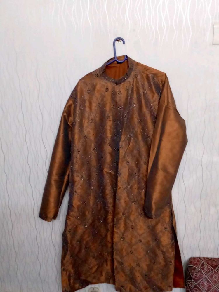 Elegant Rust Brown Kurta