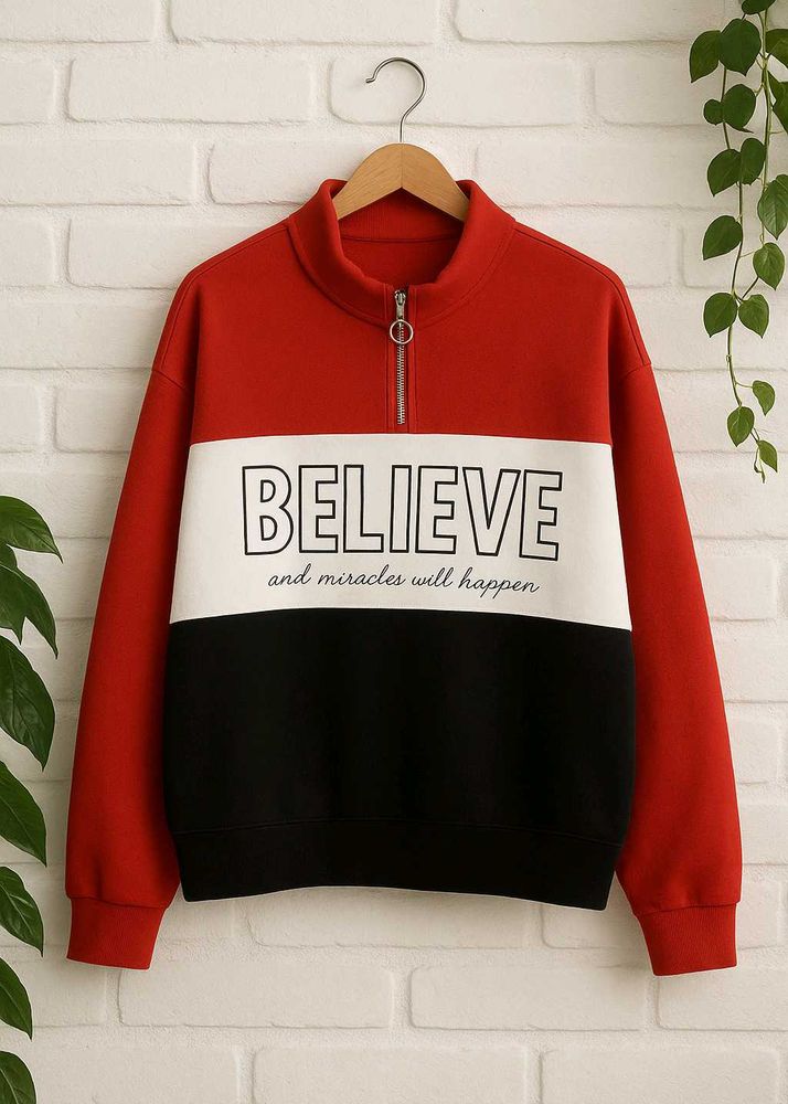 Believe Graphic Sweatshirt
