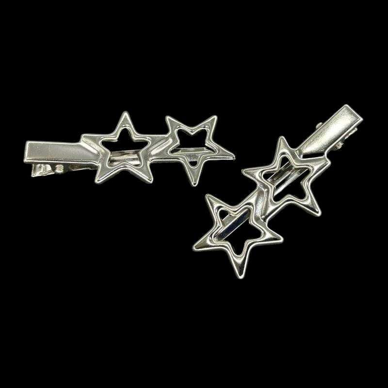 Y2k Star Hairclip