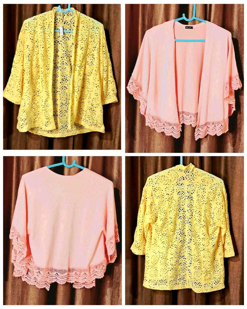 Combo Of 2 Shrugs Size 38 inches