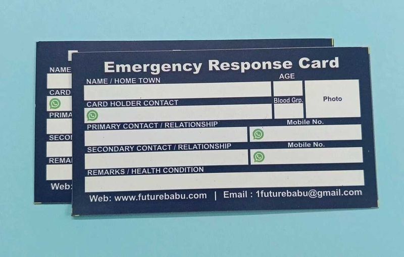 Emergency Response Card