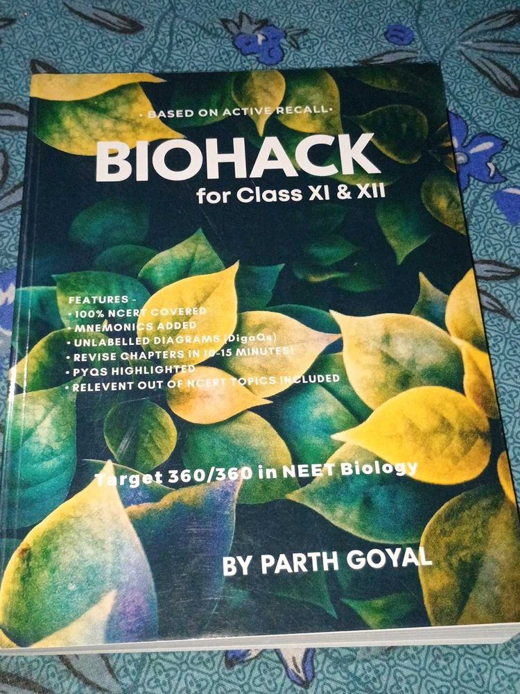 🛑 Biohack ( For Class 11&amp;12)