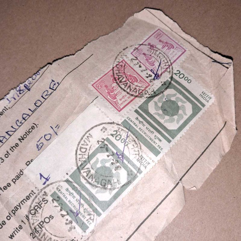 Central Recruitment Fee Stamp