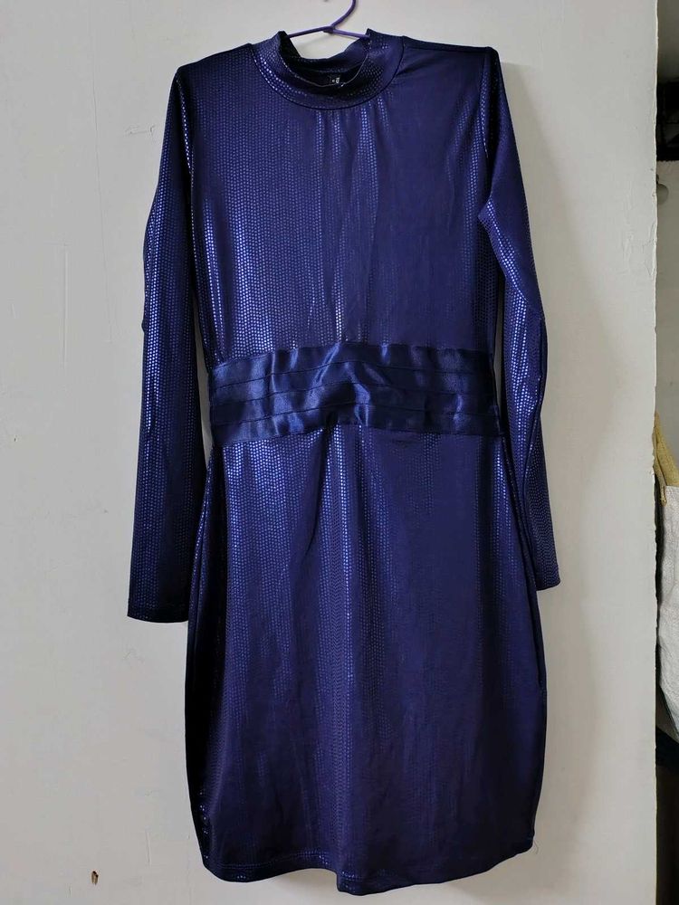 Blue Bodycon Dress