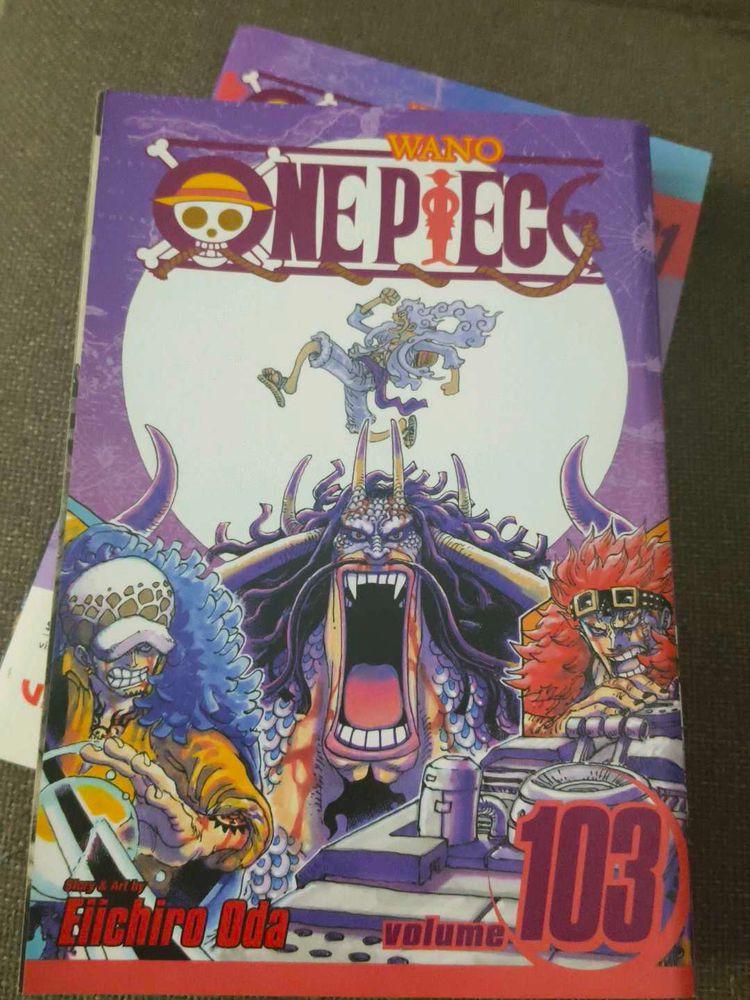 One Piece Vol. 103 and 101