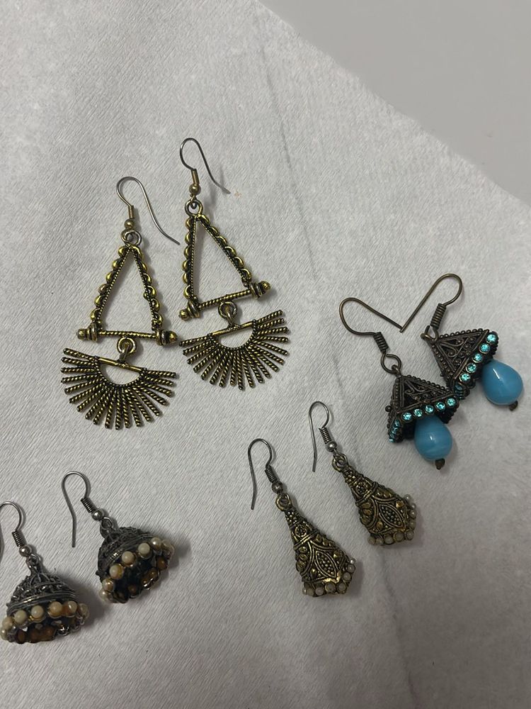 Women Earings Hanging Traditional Wear Ethanic Wea