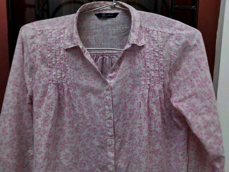 Floral Print Shirt(DN MX) Bought On Ajio App.