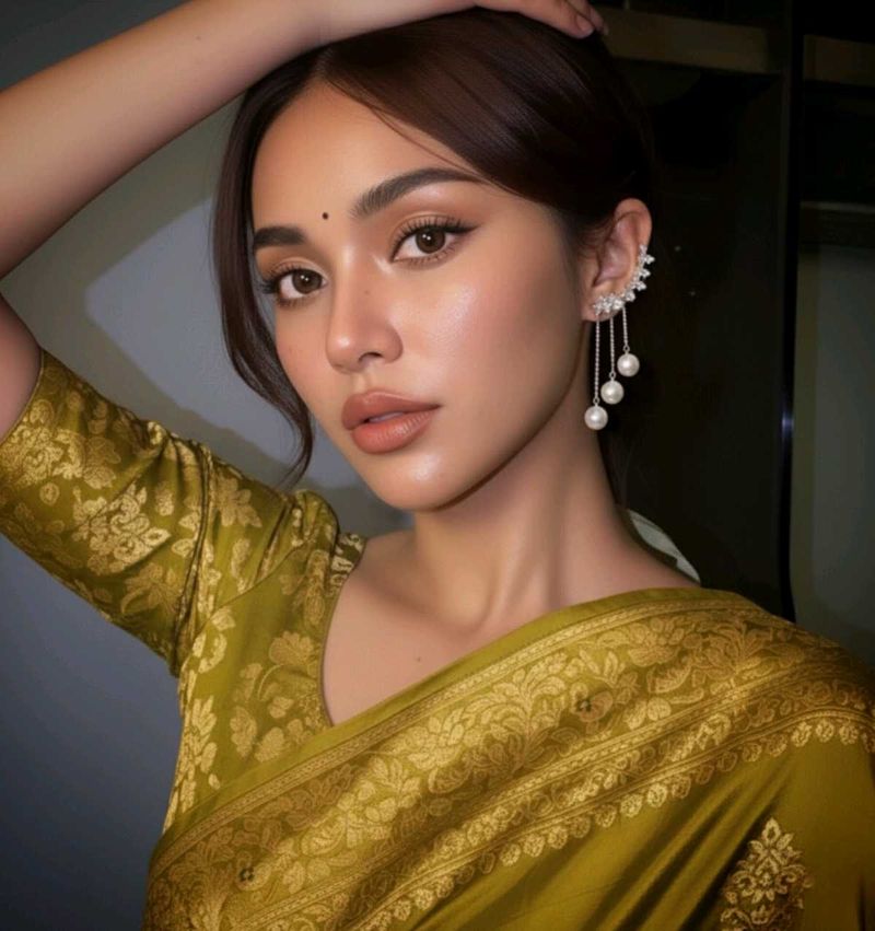 Korean Zircon Earring