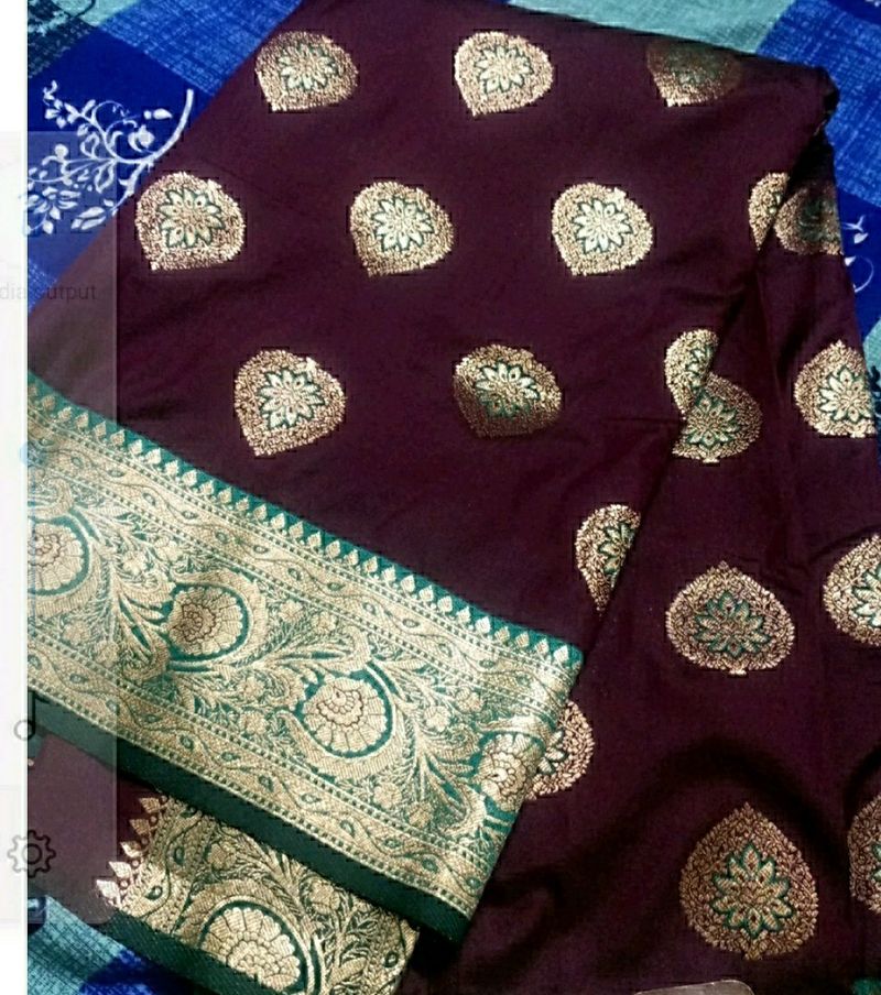 💜💚Diwali/Fetivities  Jamuni and Teal Banarase