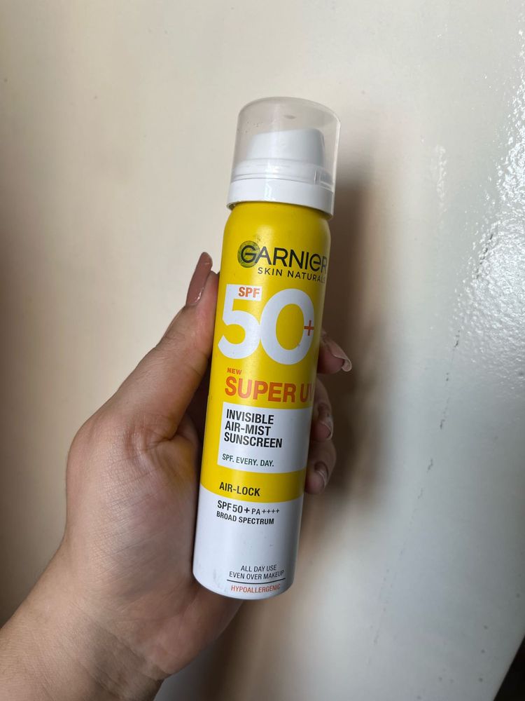 Garnier SPF 50+ Sunscreen
