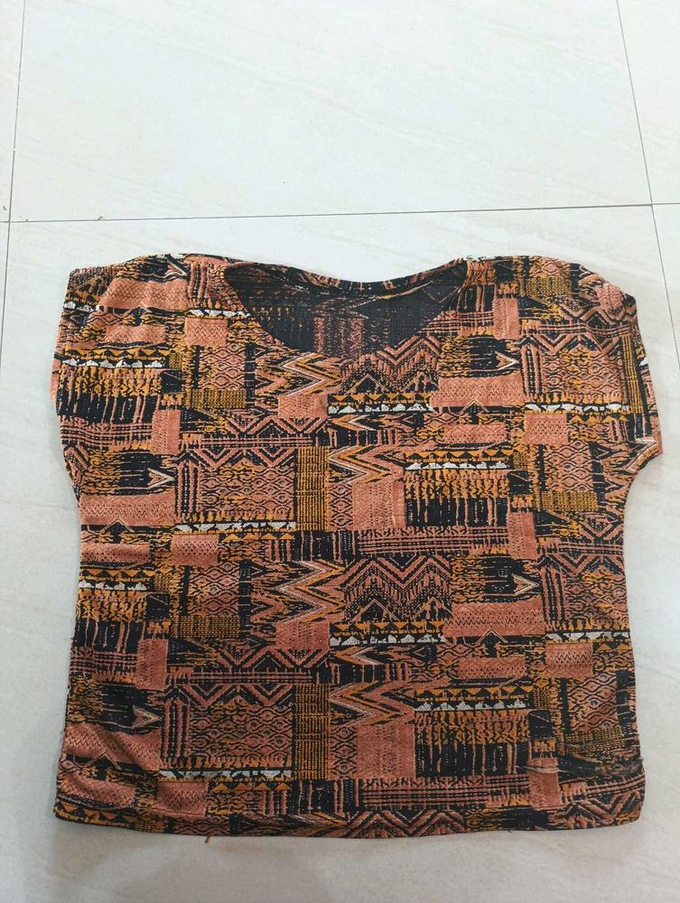 Vintage Pattern Top