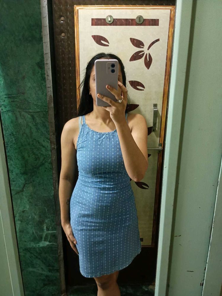 Denim Mini Dress