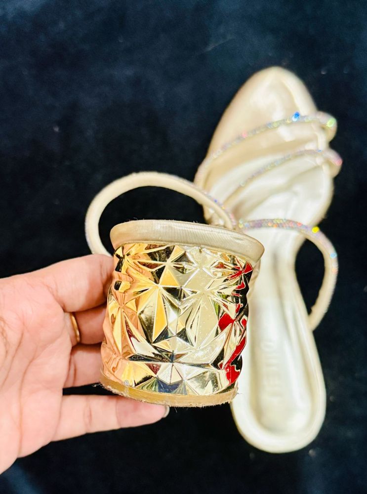 Golden Shimmery Heals✨✨