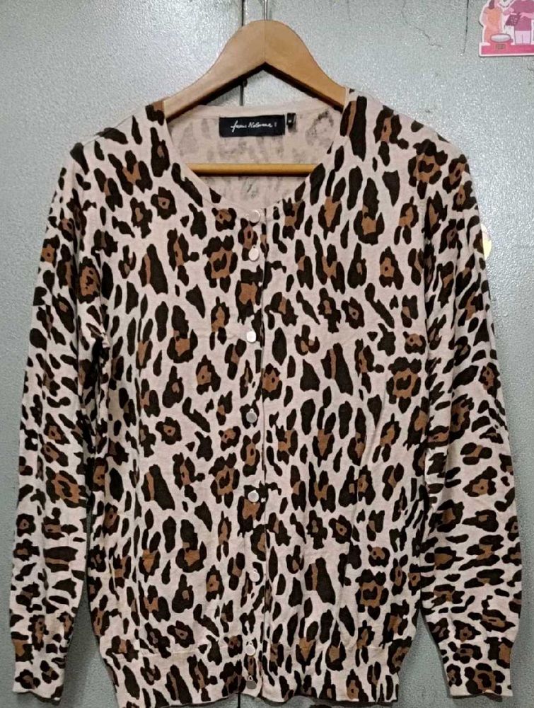 2 Animal Print Cardigan