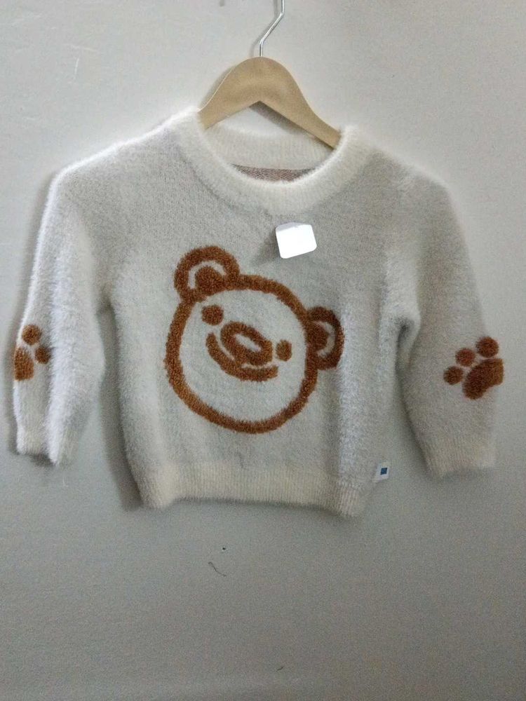 Cute Bear Design Sweater