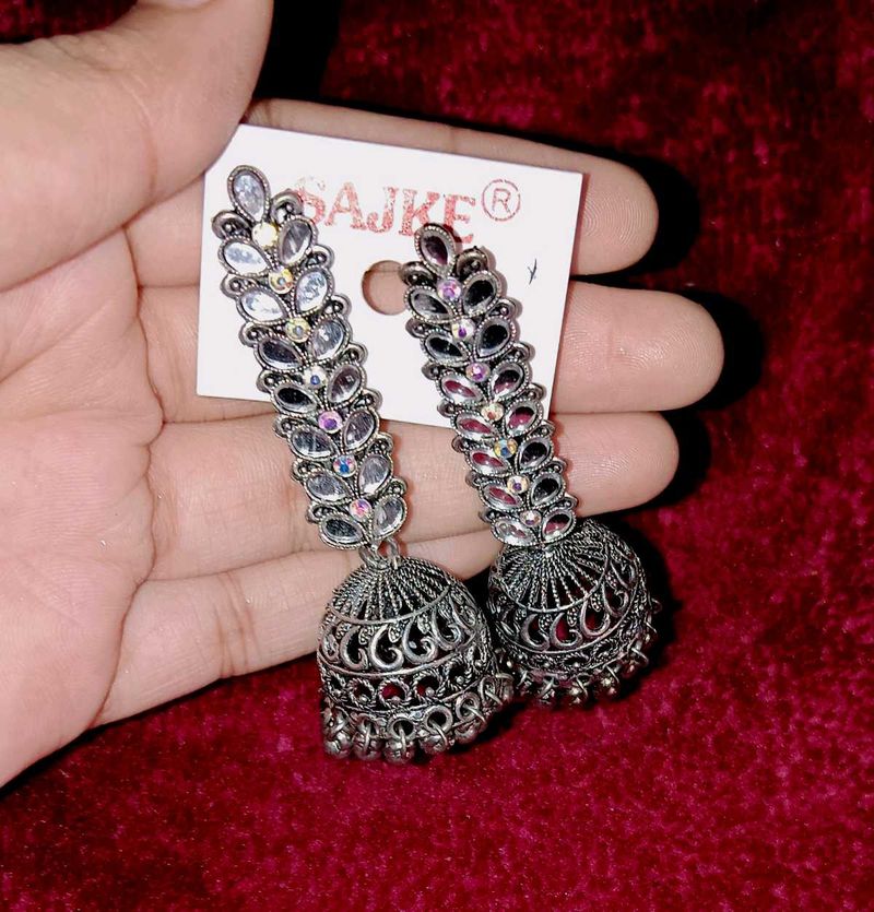 Statement Jhumka Earrings