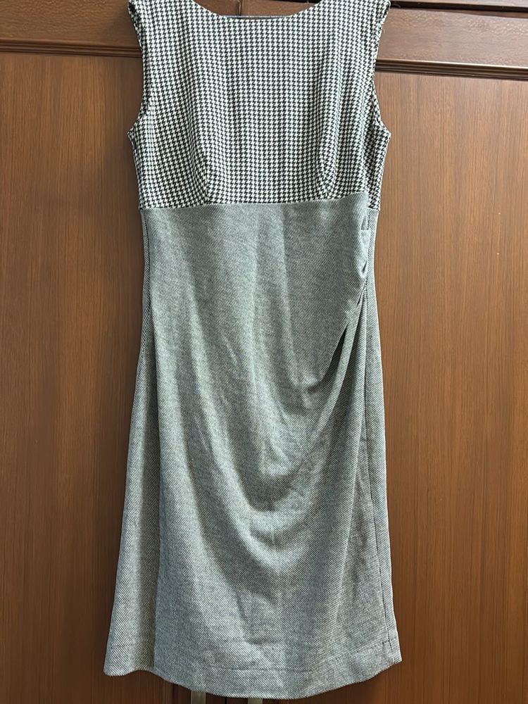 Mango Chic Grey Dress