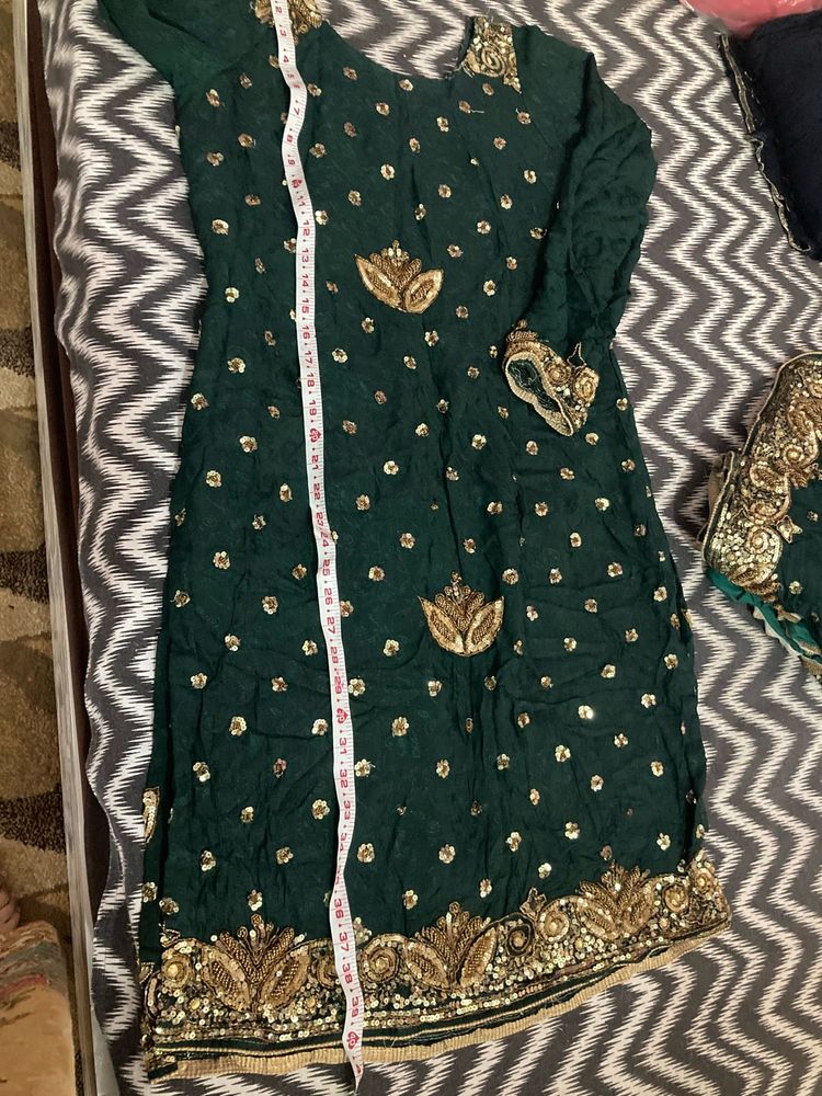 gharara kurta dupatta set