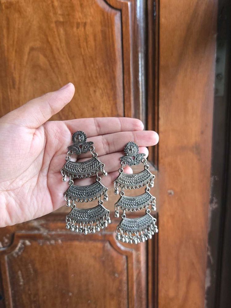 Silver Dangle Earrings