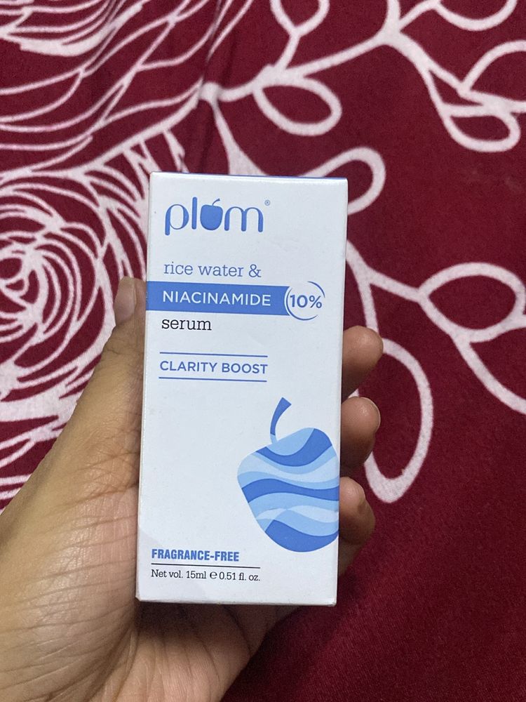 Plum Rice Water &amp; Niacinamide Serum