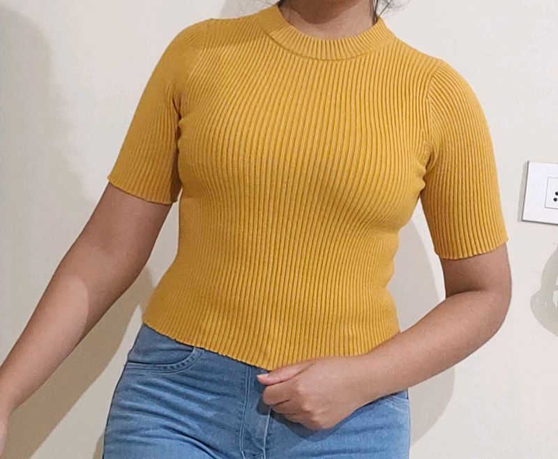Mustard Yellow Top