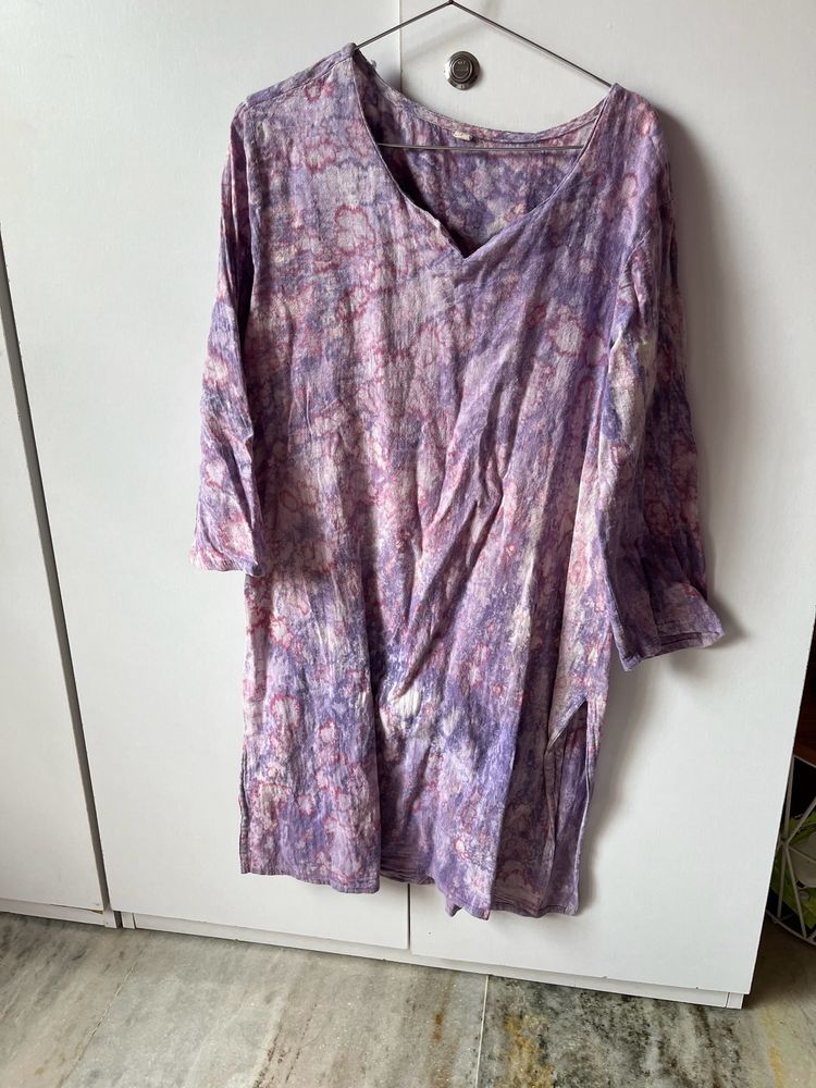 Marble Print Kurta