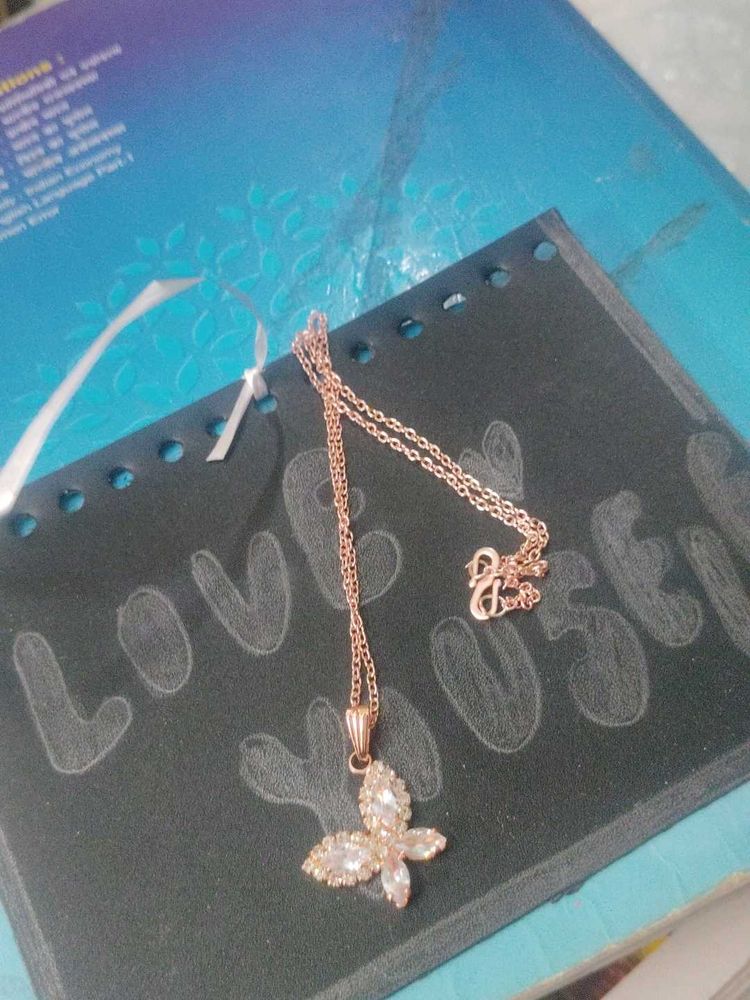 Butterfly Pendant Necklace