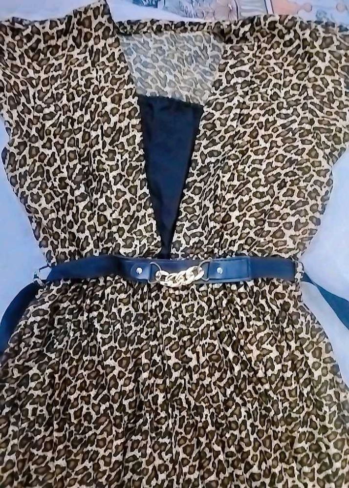 Leopard Print Dress