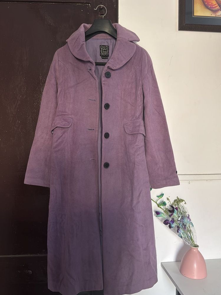 Lavender Winters overcoat