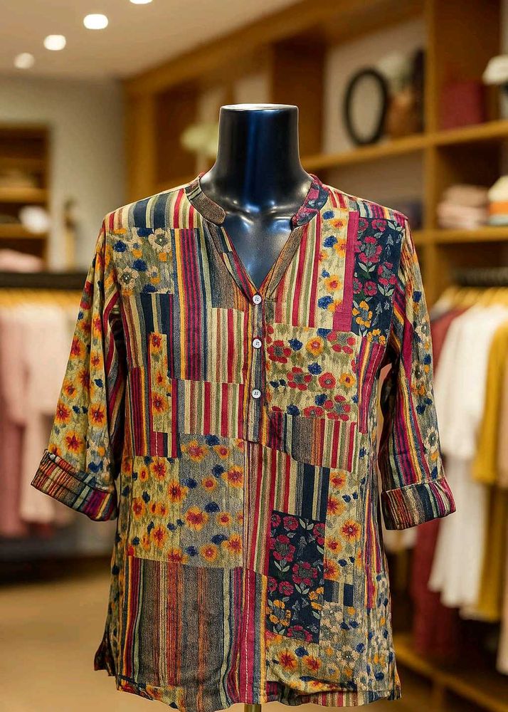 🇳🇿💫🔥 Zola Brand Colorful Patchwork Shirt