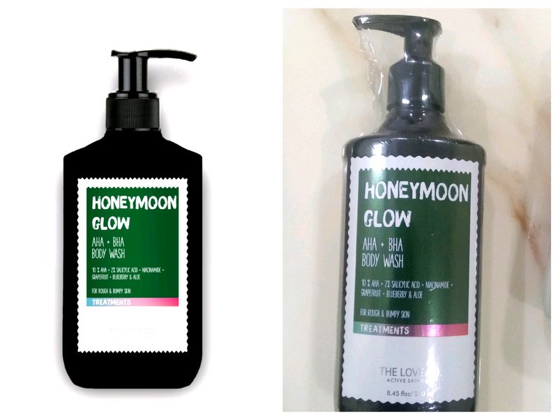 Honeymoon AHA BHA Bodywash Sealed