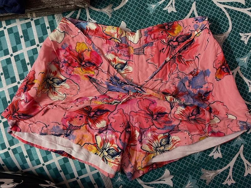 Palm Tree Printed Shorts