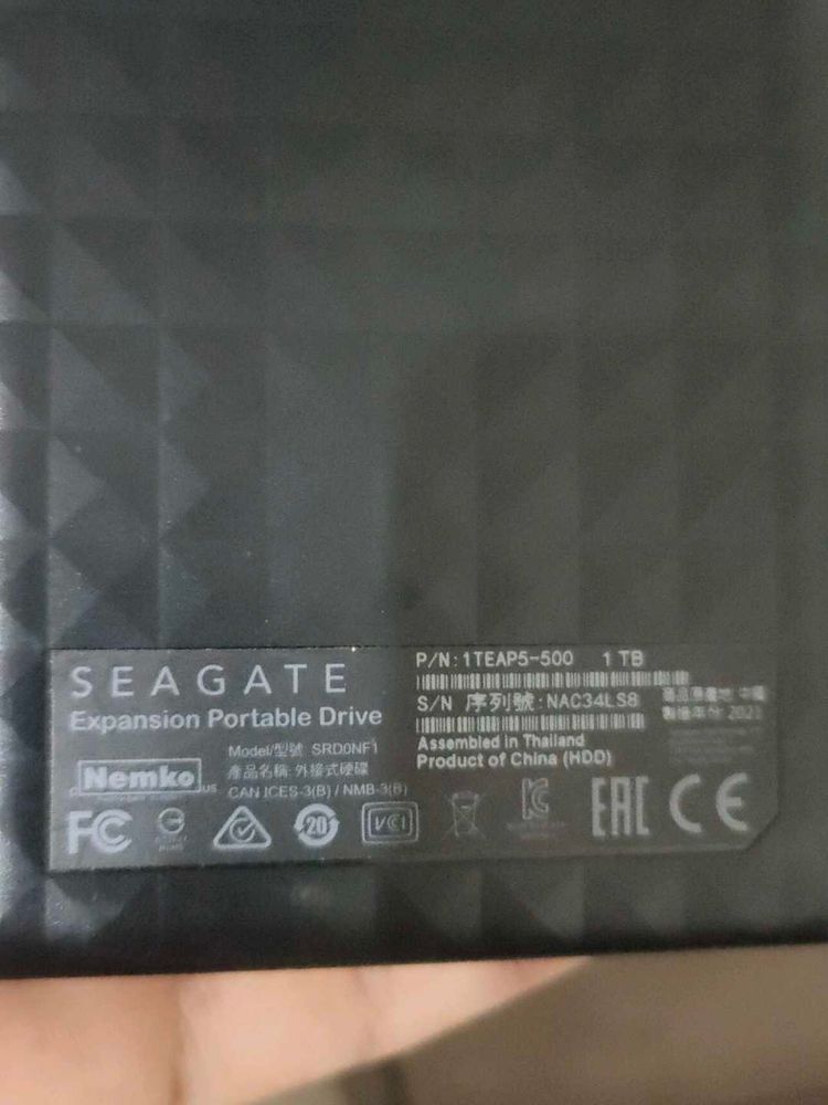 Seagate Expansion 1TB Portable Drive
