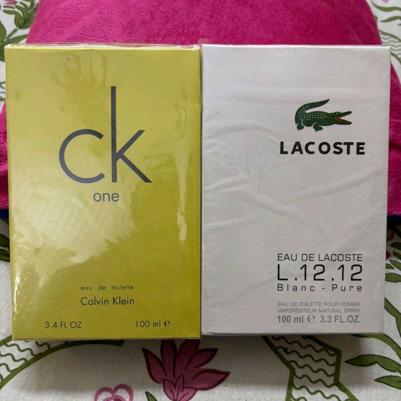 CK One &amp; Lacoste Perfume Set